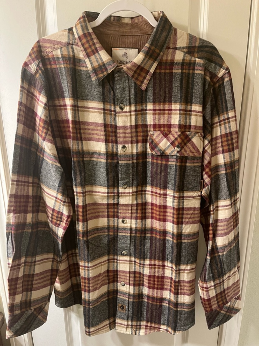Legendary Whitetails Plaid Flannel Shirt - Multicolor